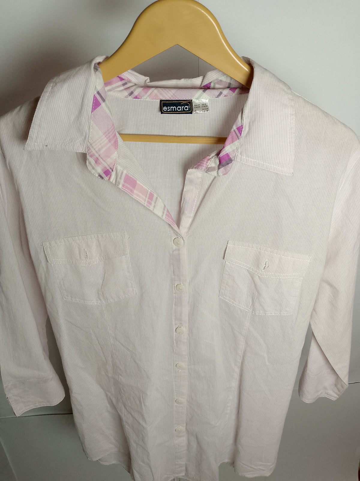 Smart Casual White Pocket Shirt by Esmara