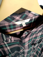 Urban Edge Long Black Check Shirt by Next