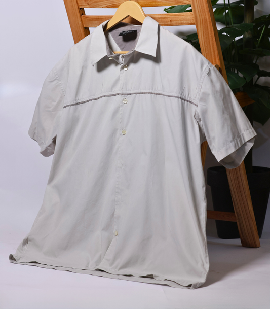 Urban Spirit White Half Sleeves Shirt