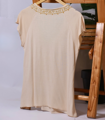 Cream Colour Tees by Florence