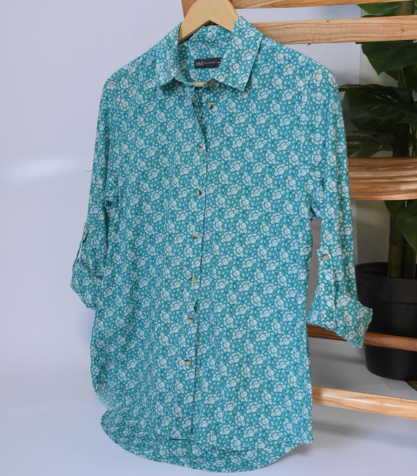 Classic button down shirt by Mark and Spencer