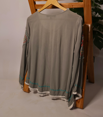 Blouse by Love with Hand embroidery