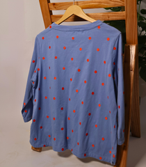 Blue T Shirt by Woo Lovers