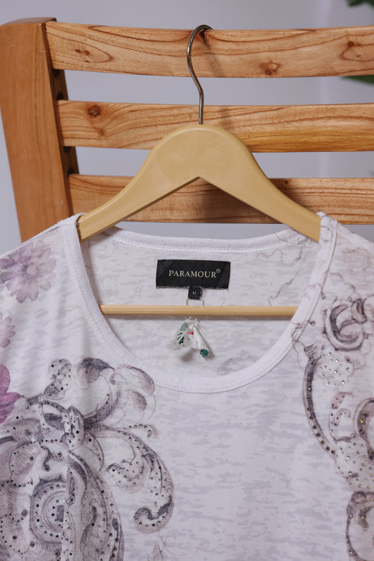 Short Sleeve Bling T-Shirt By Paramour