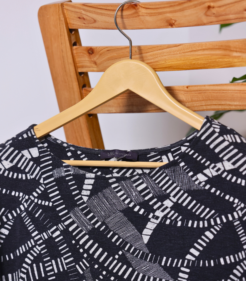 Black Full Sleeve Shirt by M&S