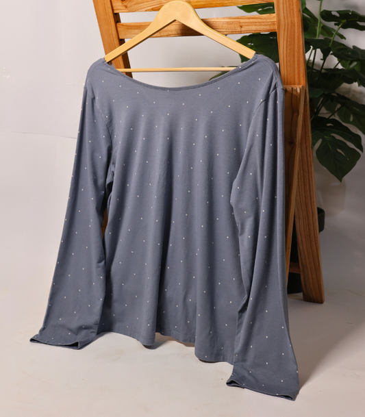 V-Neck Collar Shirt by TU