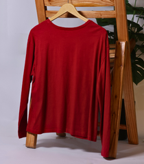 Red Full Sleeve Top by M&S