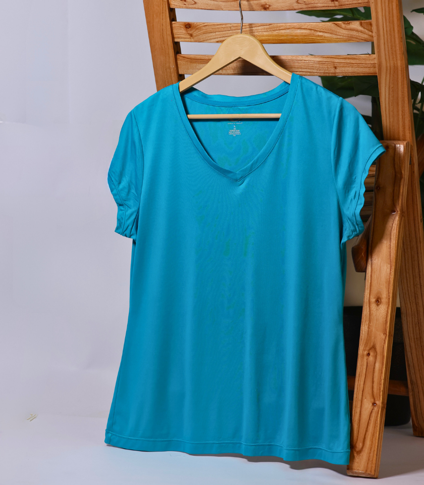 Ocean blue Sports T Shirt by Athletic works