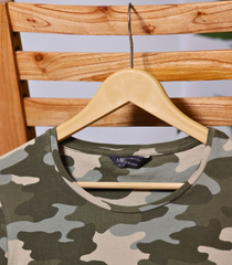 Camouflage Full Sleeve T shirt by M&S