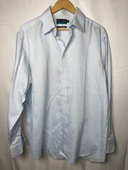 M&S Sky Blue Button Down Shirt – Large