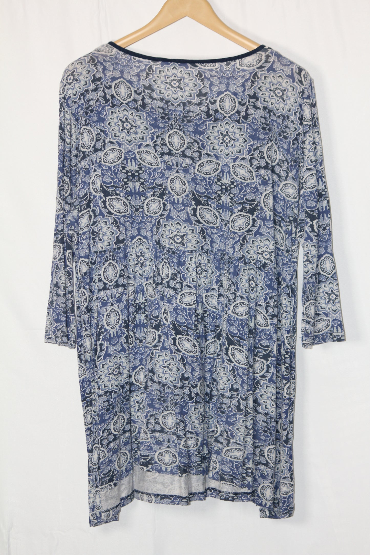 Blue Full Sleeves Shirt by TU