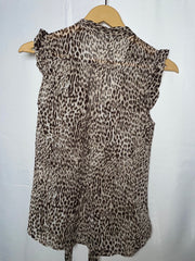 Brown Netted Blouse – Atmosphere