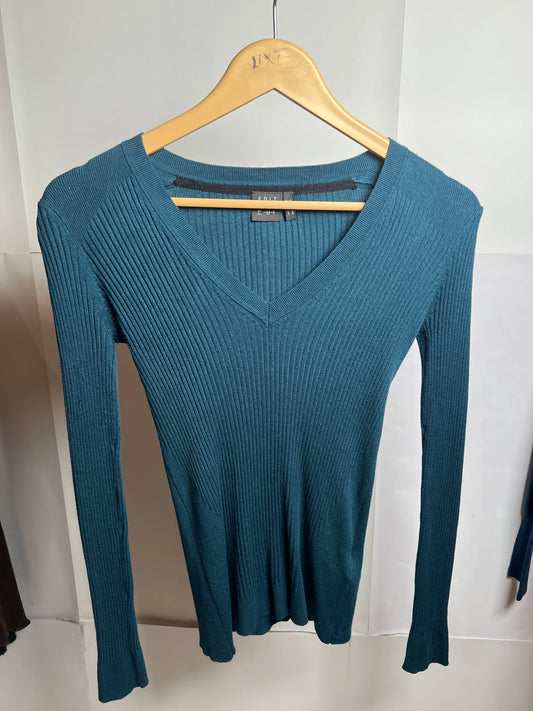 Editors Cut Emerald Green Winter Blouse (Small)