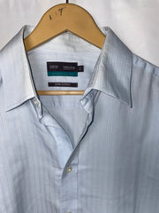 M&S Sky Blue Button Down Shirt – Large