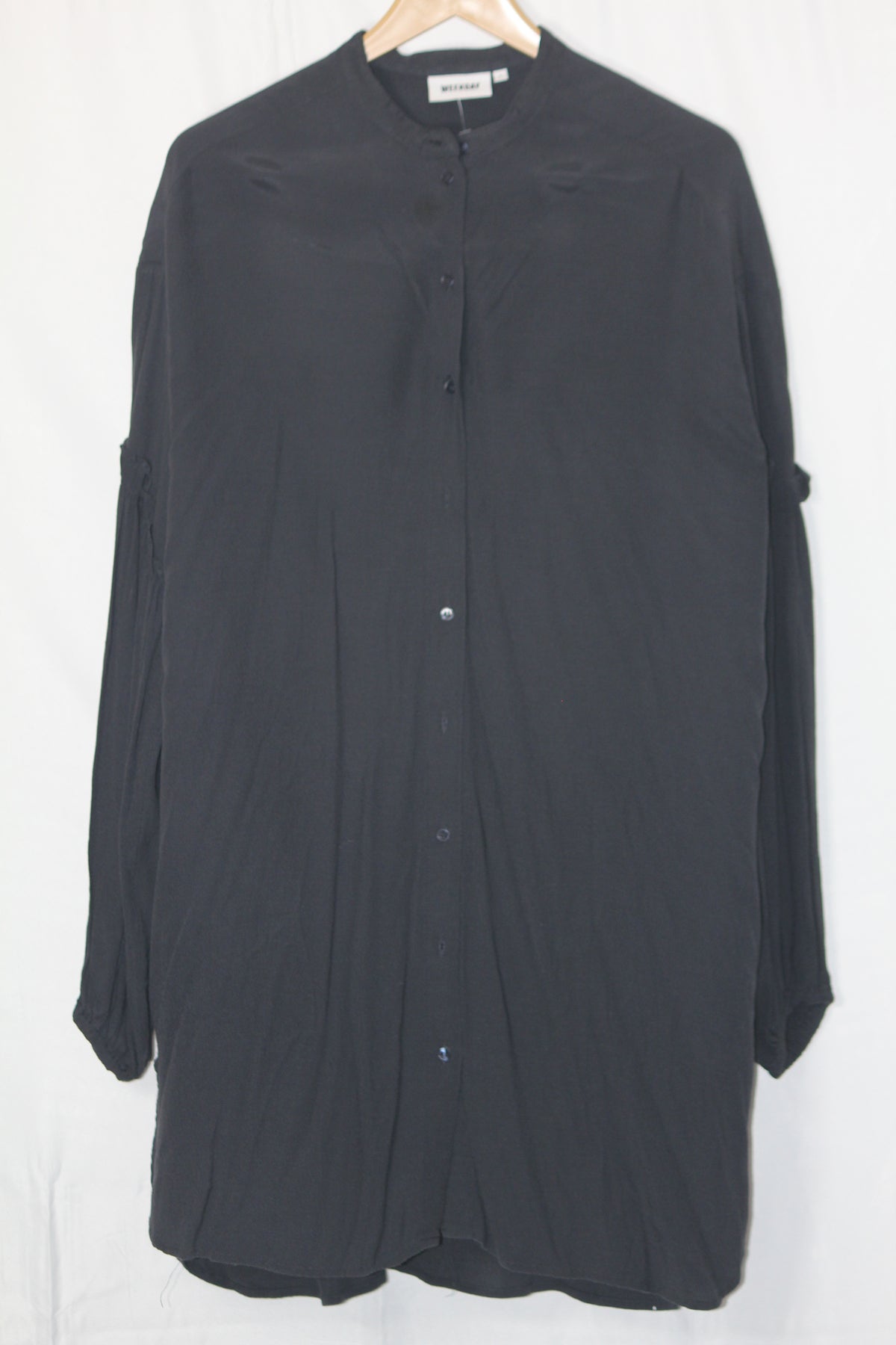 Black Long Dress by Weekdays