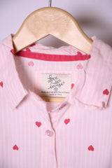 Love to Lounge Pink Button Down Blouse – Small/Medium