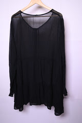 H&M Large Black Blouse