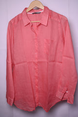 Smart Set XL Pink Button-Down Blouse