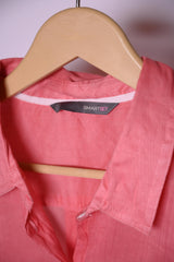 Smart Set XL Pink Button-Down Blouse