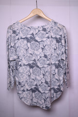 Tu Grey Winter Blouse