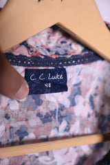 C C Luke Floral Print Blouse – Large