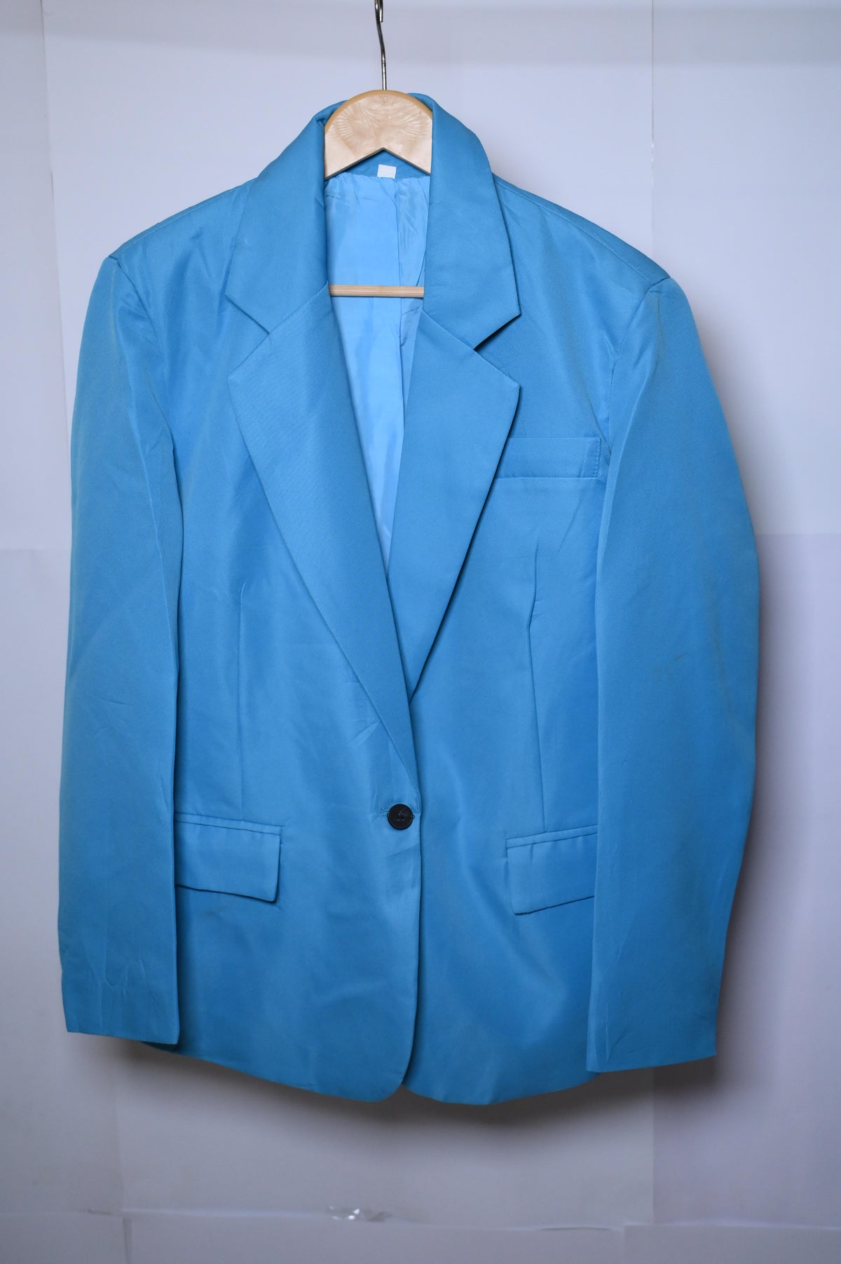 Shein Sky Blue Coat