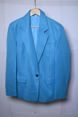 Shein Sky Blue Coat