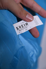 Shein Sky Blue Coat