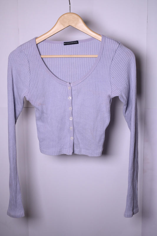 Brandy Melville Lilac Crop Top