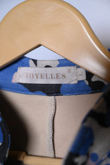 Voyelles Blue Camo Coat