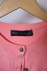 M&S Pink Viscose Sweater