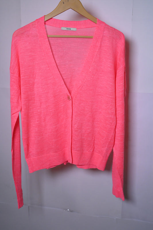 George Pink Acrylic Sweater – Medium Size