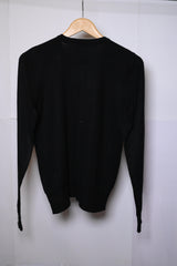 Tu Black Viscose Sweater - Medium