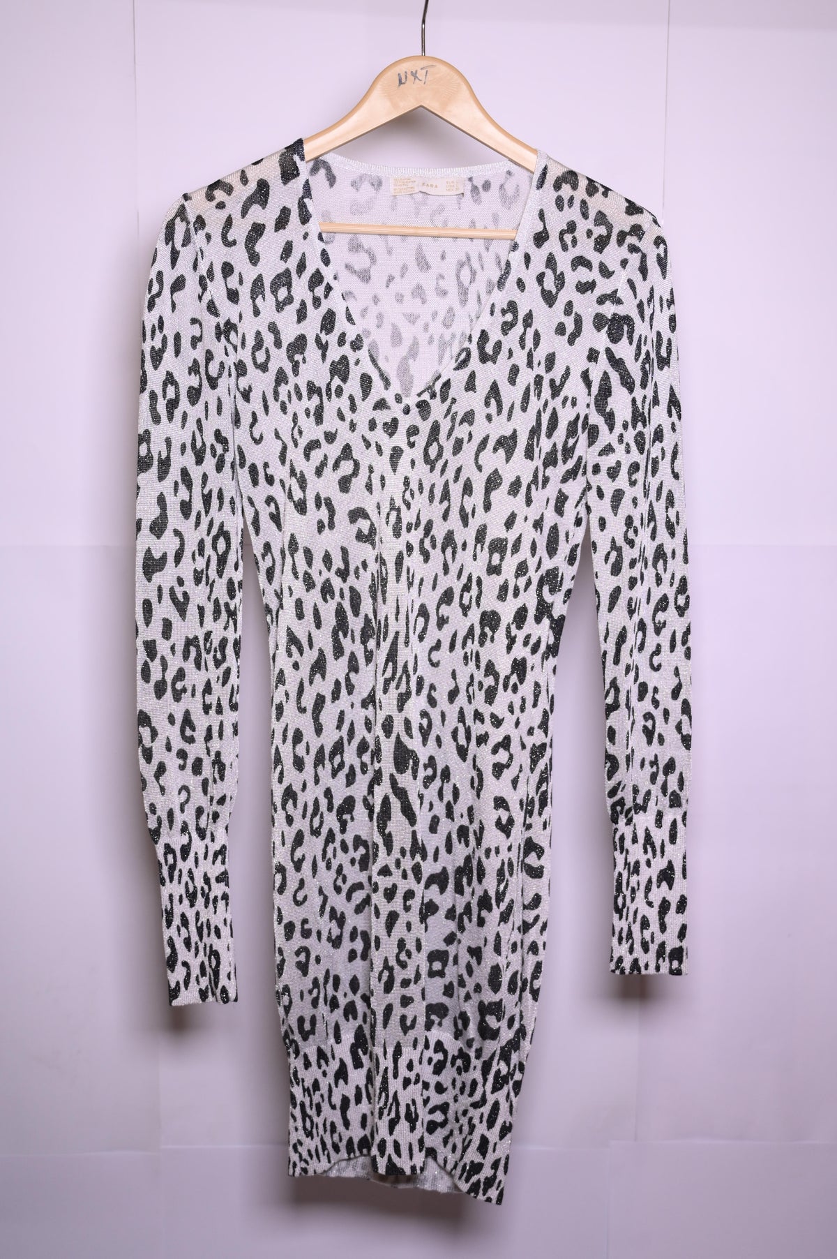 Zara Cheetah Print Dress - Large