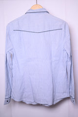 Pimkie Blue Stripes Button-Down