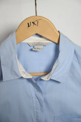 H&M Light Blue Blouse Shirt – Small