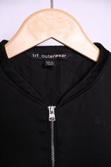 Outerwear Black Zipper Jacket – Medium