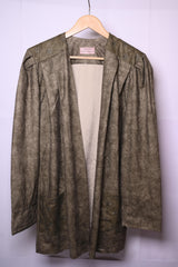 Green Polyester Shrug