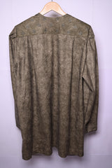 Green Polyester Shrug