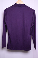 Purple Polyester Shrug