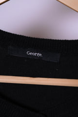 George Black Viscose Sweater - Small