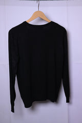 George Black Viscose Sweater - Small