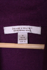 Deane and White Maroon High Neck Top (Medium)