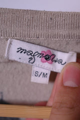 Magnolia Butterfly Print Sweater - Small