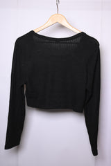 Shein Black Crop Top