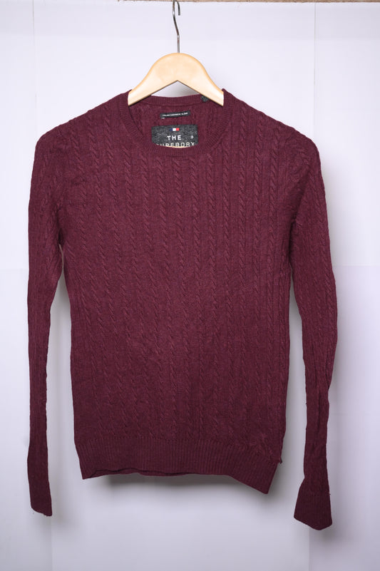 Super Dry Maroon Winter Blouse