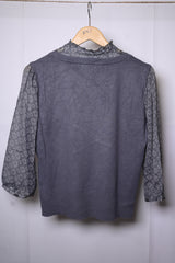 M&Co Grey Winter Blouse (Medium)