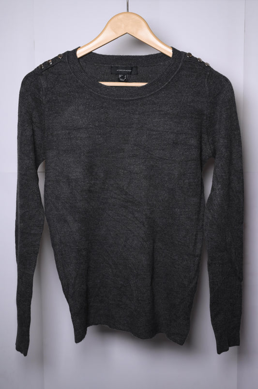 Atmosphere Grey Sweatshirt - Small