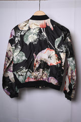 Miss Selfridge Floral Zipper Jacket