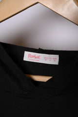 Romwe Black Hoodie - Medium